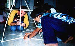 Drinking Straw Tower