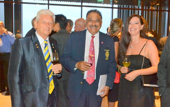 Rotary clubs install new presidents promising to Light Up Rotary 