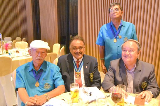 Rotary clubs install new presidents promising to Light Up Rotary 