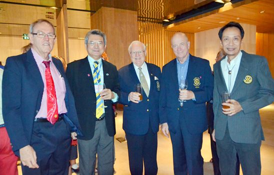 Rotary clubs install new presidents promising to Light Up Rotary 