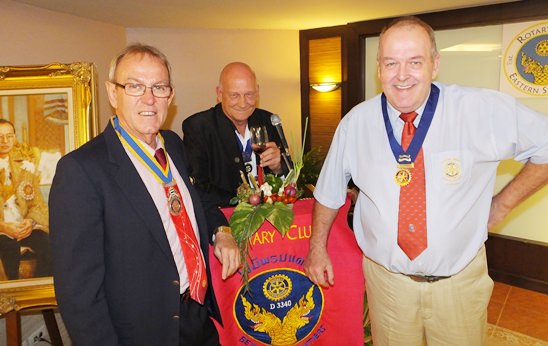 Rotary clubs install new presidents promising to Light Up Rotary 