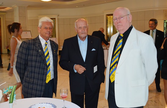 Rotary clubs install new presidents promising to Light Up Rotary 