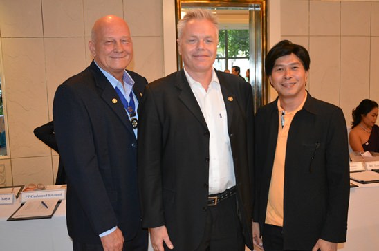 Rotary clubs install new presidents promising to Light Up Rotary 