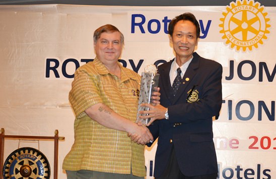 Rotary clubs install new presidents promising to Light Up Rotary 