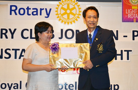 Rotary clubs install new presidents promising to Light Up Rotary 