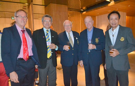 Rotary clubs install new presidents promising to Light Up Rotary 