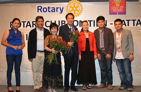 Rotary clubs install new presidents promising to Light Up Rotary 