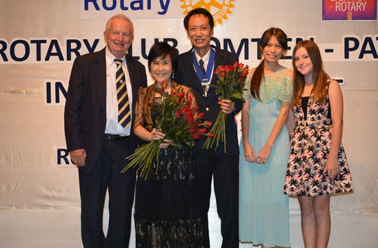 Rotary clubs install new presidents promising to Light Up Rotary 