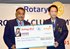 Rotary clubs install new presidents promising to Light Up Rotary 