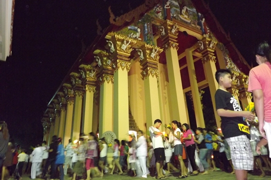 Asalaha Bucha Day and Buddhist Lent Candle Parades