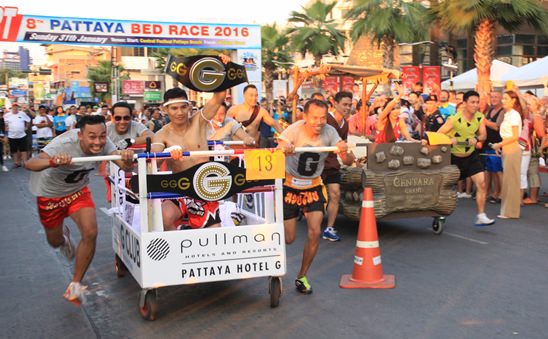 Pattaya Bed Race 2016