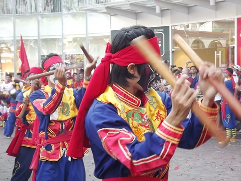 Dragons roam Pattaya as city marks start of Chinese New Year