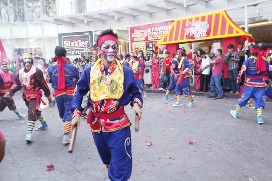 Dragons roam Pattaya as city marks start of Chinese New Year