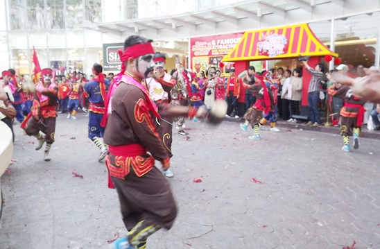 Dragons roam Pattaya as city marks start of Chinese New Year