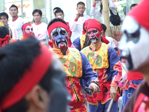 Dragons roam Pattaya as city marks start of Chinese New Year