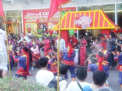 Dragons roam Pattaya as city marks start of Chinese New Year