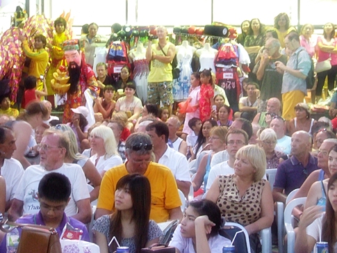 Dragons roam Pattaya as city marks start of Chinese New Year