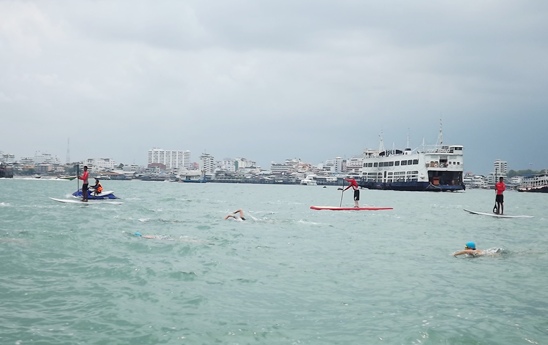 Rotary Charity Cross Bay Swim raises much needed funds for humanitarian projects