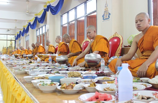 Prayers and merit making mark end of Buddhist Lent