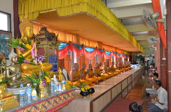 Prayers and merit making mark end of Buddhist Lent