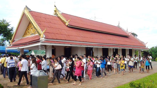 Prayers and merit making mark end of Buddhist Lent