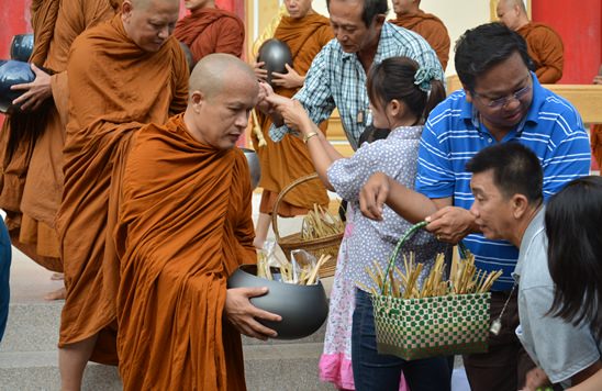 Prayers and merit making mark end of Buddhist Lent