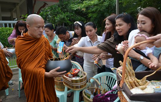 Prayers and merit making mark end of Buddhist Lent