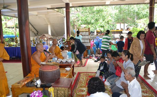 Prayers and merit making mark end of Buddhist Lent