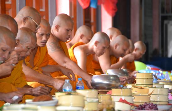 Prayers and merit making mark end of Buddhist Lent