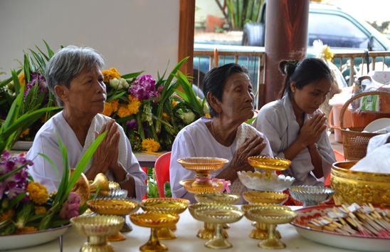 Prayers and merit making mark end of Buddhist Lent