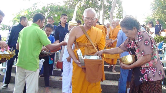 Prayers and merit making mark end of Buddhist Lent