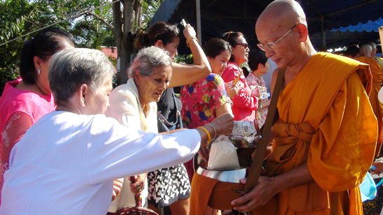 Prayers and merit making mark end of Buddhist Lent