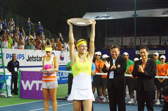Kirilenko wins Pattaya Women�s Open 2013 crown