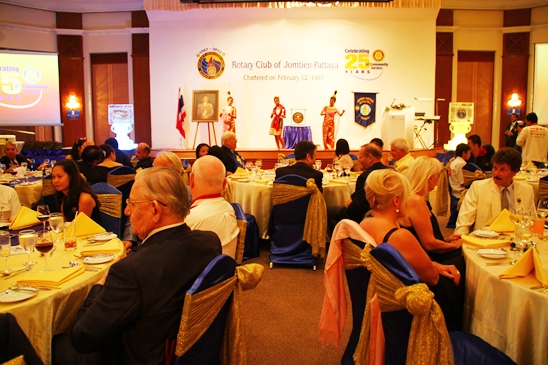 Rotary Club of Jomtien-Pattaya celebrates 25 years of humanitarian service