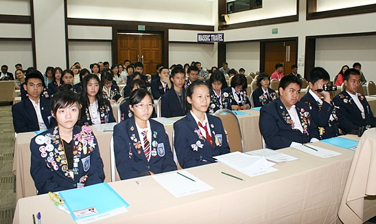 Final orientation for Rotary Youth Exchange students on eve of the great learning experience