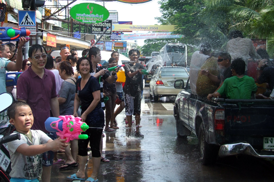 Songkran Water Festival in Pattaya