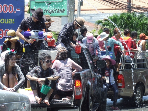 Songkran Week In Pattaya 2012