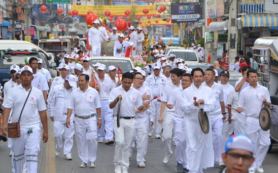 Pattaya Vegetarian Festival sizzles in opening