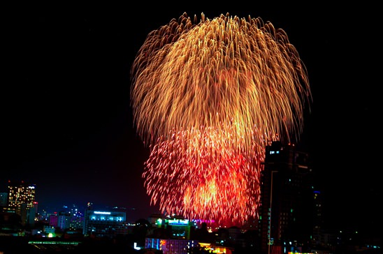 Pattaya International Fireworks Competition 2013