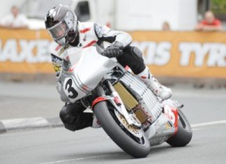 Electric bike at the IOM