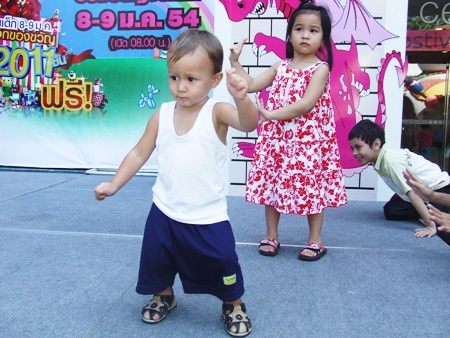 I can dance if I want to … at Central Festival Center.