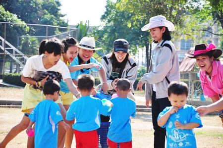 The faces say it all at Pattaya Orphanage.