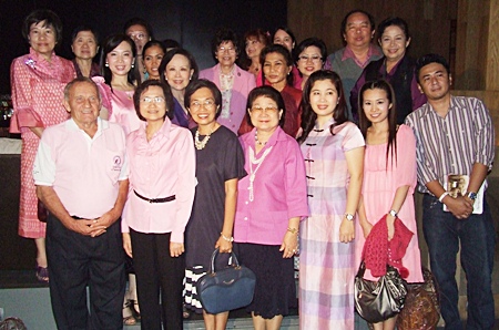 Members of 3 area YWCA groups met Jan. 25 at the Hilton Pattaya.