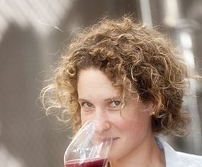 Winemaker at Da Chansac, Florence Sechet.