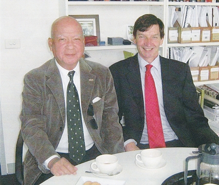 On his travels down under recently, Dr. Sunya Viravaidya (left), chairman and CEO of the Pattaya International Hospital met up with his old mate Professor Graham Brown, who is now director of the Nossal Institute for Global Health, University of Melbourne. The two doctors were fellow students in the 1970 class of medicine at the University of Melbourne.