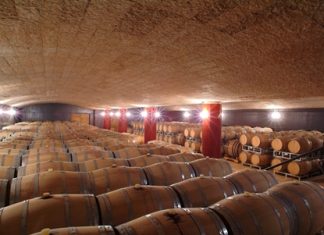 Cellar at The Campagnola winery