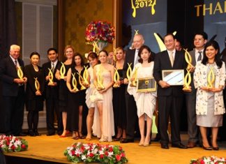 A relative ‘who’s who’ of the kingdom’s real-estate industry gathered at the Dusit Thani in Bangkok last month for the 2012 Thailand Property Awards.