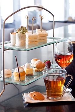 Afternoon tea at Drift. 