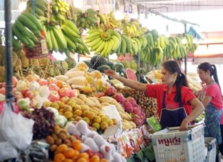 Sales for fruits and vegetables are still strong, despite prices having risen due to the large, busy season demand.