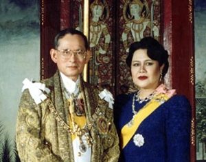 His Majesty King Bhumibol Adulyadej the Great and Her Majesty Queen Sirikit celebrate Their 63rd wedding anniversary on Sunday, April 28. (Photo courtesy of the Bureau of the Royal Household)